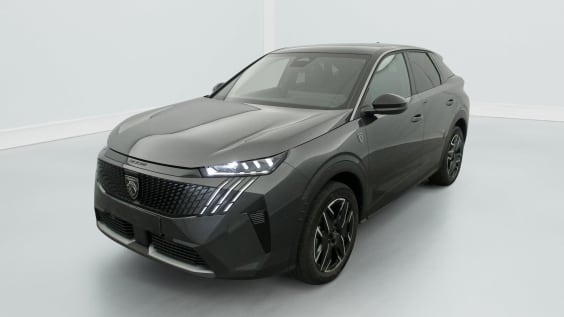 Peugeot 3008 Hybrid 145 e-DCS6 GT Gris Titane / Toit Noir