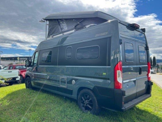 Hymer Camper Vans FREE 600 CAMPUS FIAT DUCATO 2.2L - 140 CV - BVM Gris Campovolo