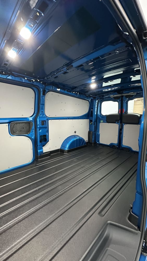 Ford Transit Custom Transit custom 320 L2H1 2.0 EcoBlue 170ch MS-RT BVA8 Digital Aqua Blue