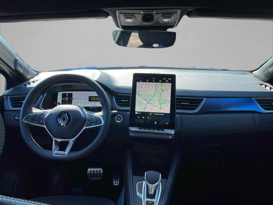 Renault CAPTUR Captur E-Tech full hybrid 145 ch esprit Alpine Bleu Iron Metal Toit Noir