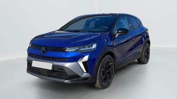 Renault CAPTUR Captur E-Tech full hybrid 145 ch esprit Alpine Bleu Iron Metal Toit Noir