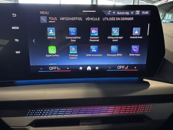 BMW Serie 1 F70 120 170 ch DKG7 M Sport Noir Saphir