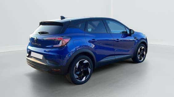 Renault CAPTUR Captur E-Tech full hybrid 145 ch Techno Bleu Iron Metal Toit Noir
