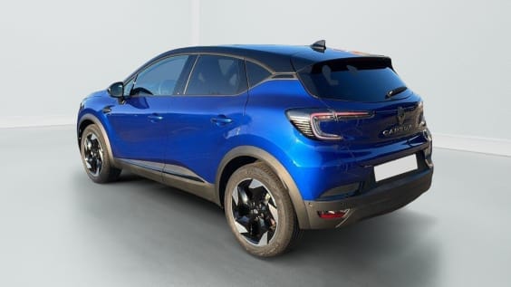 Renault CAPTUR Captur E-Tech full hybrid 145 ch Techno Bleu Iron Metal Toit Noir
