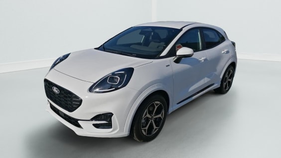 Ford PUMA 1.0 EcoBoost mHEV 125 PowerShift ST-Line Blanc Glacier