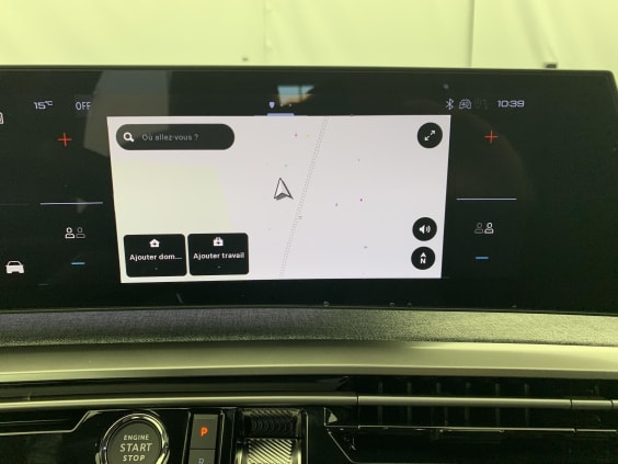 Peugeot 3008 Hybrid 145 e-DCS6 GT gris artense