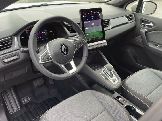 Renault CAPTUR Captur E-Tech full hybrid 145 ch Techno Blanc Nacre Metal / Toit Beige