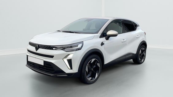 Renault CAPTUR Captur E-Tech full hybrid 145 ch Techno Blanc Nacre Metal / Toit Beige