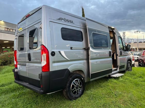 Pössl 2WIN PLUS - ELEGANCE CITROEN JUMPER 2.2L 140 CV - AT8 Gris Artense 