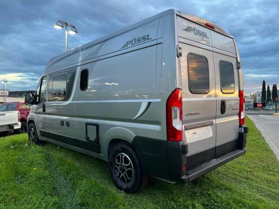 Pössl 2WIN PLUS - ELEGANCE CITROEN JUMPER 2.2L 140 CV - AT8 Gris Artense 