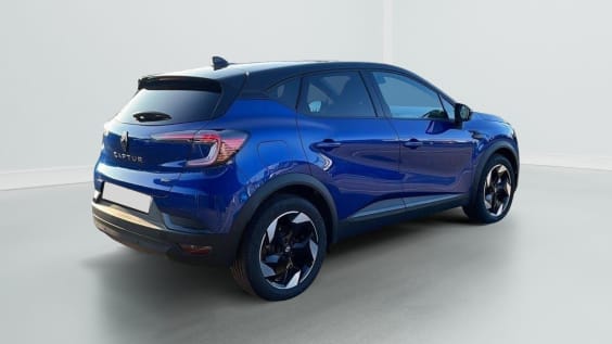 Renault CAPTUR Captur E-Tech full hybrid 145 ch Techno Bleu Iron Metal Toit Noir