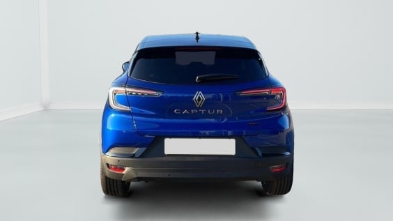 Renault CAPTUR Captur E-Tech full hybrid 145 ch Techno Bleu Iron Metal Toit Noir