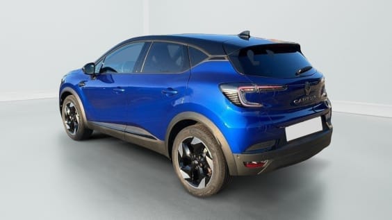 Renault CAPTUR Captur E-Tech full hybrid 145 ch Techno Bleu Iron Metal Toit Noir