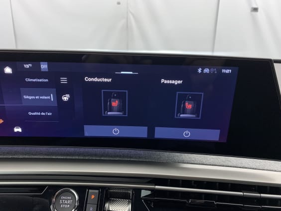 Peugeot 3008 Hybrid 145 e-DCS6 GT gris artense