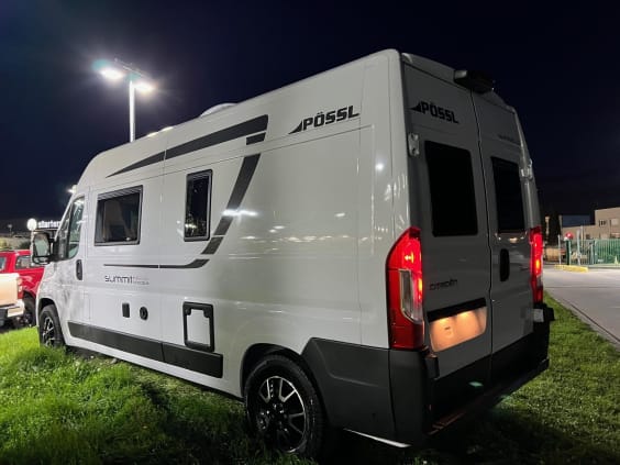 Pössl SUMMIT 600 PLUS - FRENCH EDITION CITROEN JUMPER 2.2L - 140 CV - BVM Blanc
