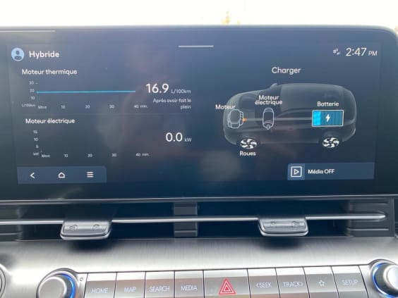Hyundai KONA 1.6 gdi 138 hybrid creative dct-6 Gris