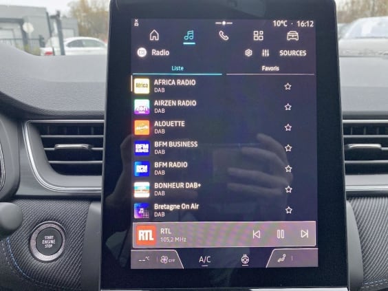 Renault CAPTUR II 1.8 e-tech full hybrid 160 esprit alpine Gris Cassiopé