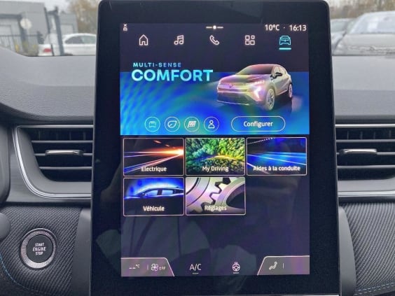 Renault CAPTUR II 1.8 e-tech full hybrid 160 esprit alpine Gris Cassiopé