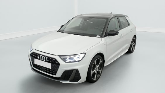 Audi A1 Sportback 30 TFSI 116 ch S tronic 7 Design Blanc Glacier/ Toit Noir