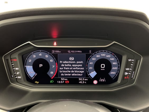 Audi A1 Sportback 30 TFSI 116 ch S tronic 7 Design Blanc Glacier/ Toit Noir