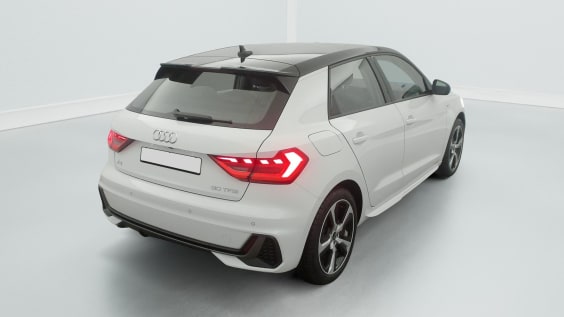 Audi A1 Sportback 30 TFSI 116 ch S tronic 7 Design Blanc Glacier/ Toit Noir