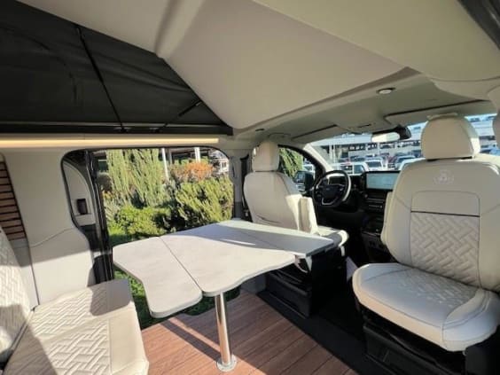 Campérêve CAP LAND FORD TRANSIT CUSTOM 2.0L 136 CV - BVA Gris Magnétic