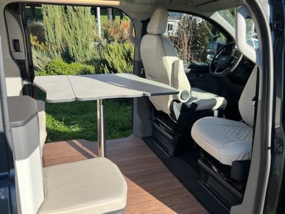 Campérêve CAP LAND FORD TRANSIT CUSTOM 2.0L 136 CV - BVA Gris Magnétic