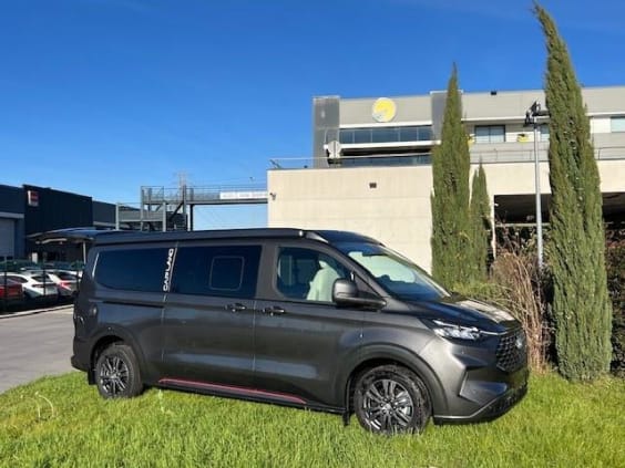 Campérêve CAP LAND FORD TRANSIT CUSTOM 2.0L 136 CV - BVA Gris Magnétic