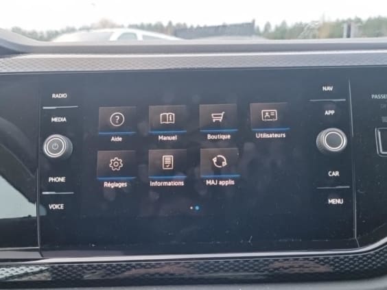 Volkswagen POLO 1.0 tsi 95 vw edition dsg7 Noir Intense Nacre