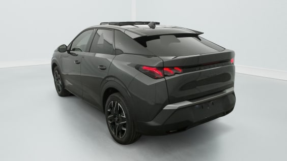 Peugeot 3008 Hybrid 145 e-DCS6 GT Gris Titane / Toit Noir