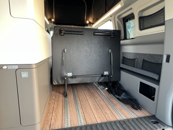 City by Campérêve CITYCAMP Ford Transit Custom 2.0L 136 Cv Gris Moondust 