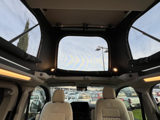 City by Campérêve CITYCAMP Ford Transit Custom 2.0L 136 Cv Gris Moondust 