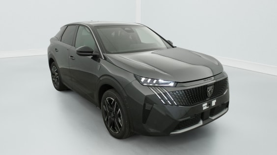 Peugeot 3008 Hybrid 145 e-DCS6 GT Gris Titane / Toit Noir