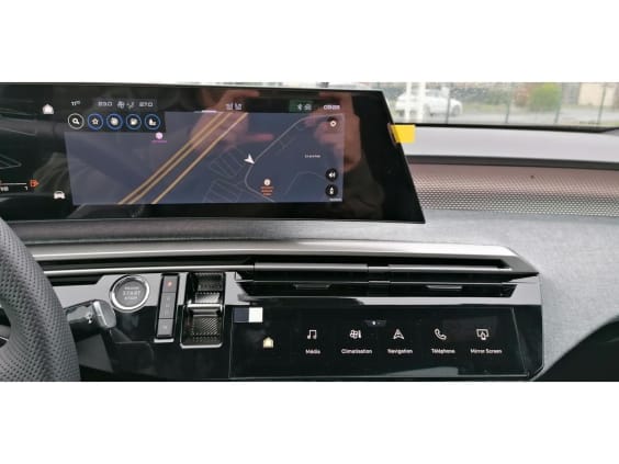 Peugeot 3008 1.2i Hybrid 145 e-DCS6 GT gris artense