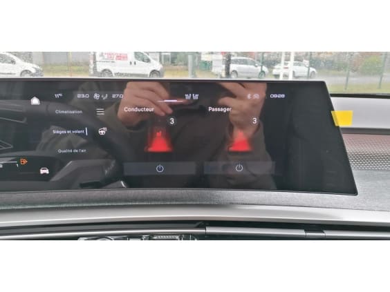 Peugeot 3008 1.2i Hybrid 145 e-DCS6 GT gris artense