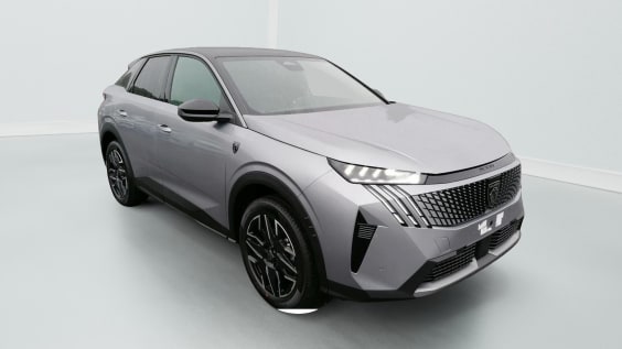 Peugeot 3008 1.2i Hybrid 145 e-DCS6 GT gris artense