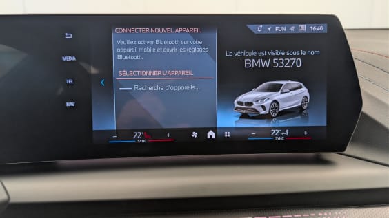 BMW Serie 1 F70 120d 163 ch DKG7 M Sport Brooklyn Grau Metallic