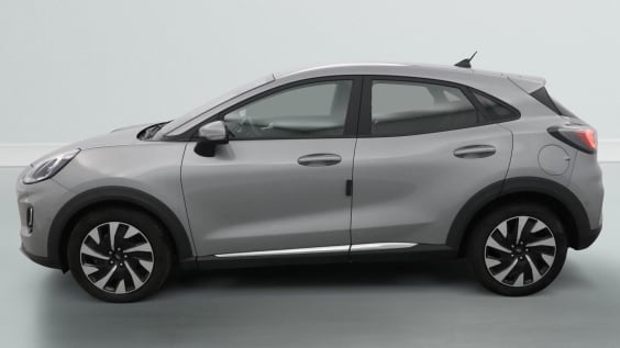 Ford PUMA Puma 1.0 Flexifuel 125 ch mHEV S&S BVM6 Titanium Gris Solar