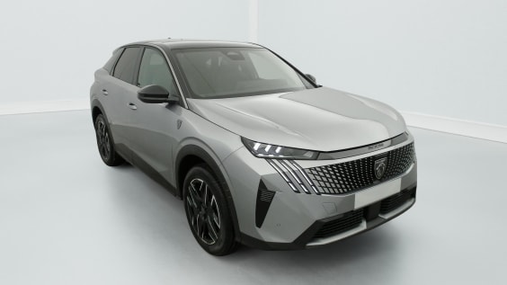 Peugeot 3008 Hybrid 145 e-DCS6 GT Gris Artense / Toit Noir