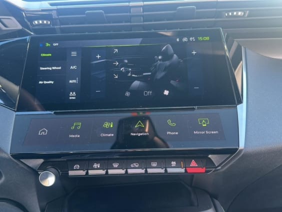 Peugeot 408 Hybrid 145 gt e-dcs6 Noir