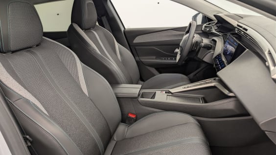 Peugeot 408 Hybrid 136 e-DCS6 Allure Blanc Okenite