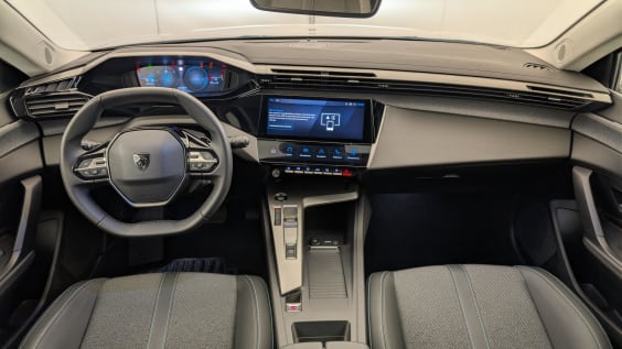 Peugeot 408 Hybrid 136 e-DCS6 Allure Blanc Okenite