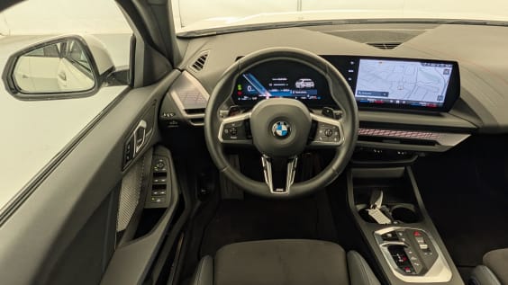 BMW Serie 1 F70 120d 163 ch DKG7 M Sport Alpinweiss