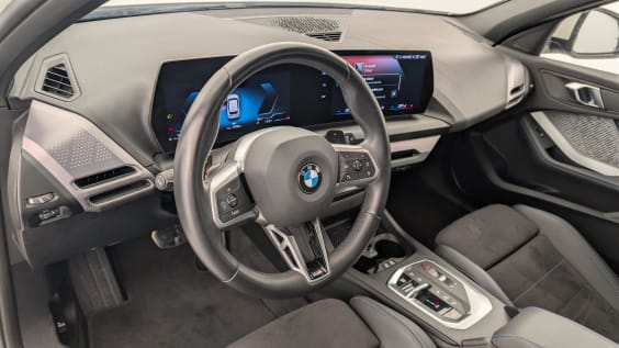 BMW Serie 1 F70 120d 163 ch DKG7 M Sport Alpinweiss