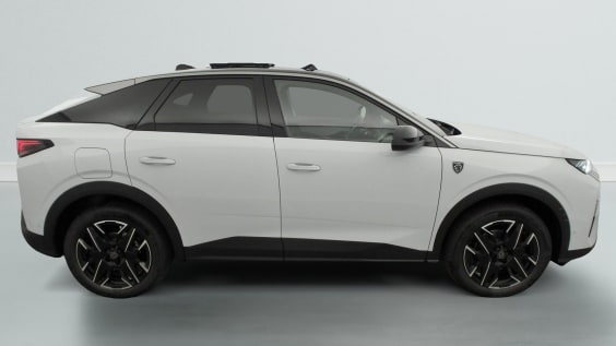 Peugeot 3008 Hybrid 145 e-DCS6 GT Blanc Okenite / Toit Noir