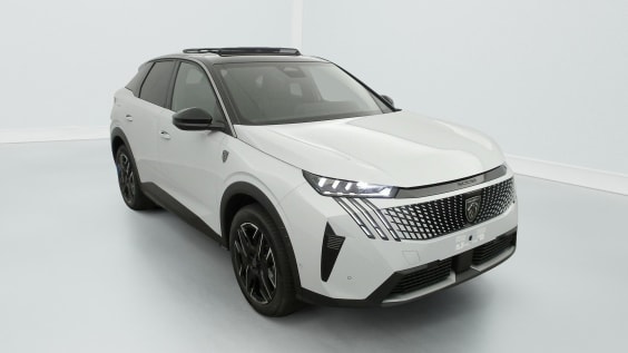 Peugeot 3008 Hybrid 145 e-DCS6 GT Blanc Okenite / Toit Noir