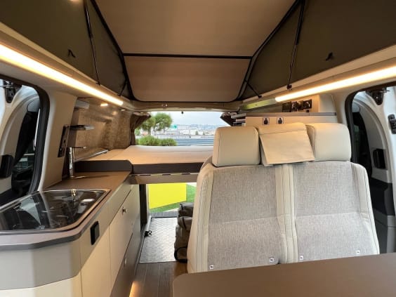 Westfalia KIPLING NOUVEAU FORD TRANSIT CUSTOM 136 CV BVA8 Bleu Metallique