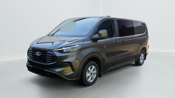Ford Transit Custom CABINE APPROFONDIE 320 L2H1 2.0 ECOBLUE 170 LIMITED BVA8 6PL Gris Magnetic