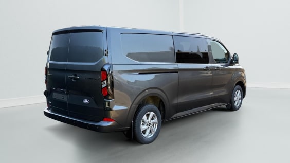 Ford Transit Custom CABINE APPROFONDIE 320 L2H1 2.0 ECOBLUE 170 LIMITED BVA8 6PL Gris Magnetic