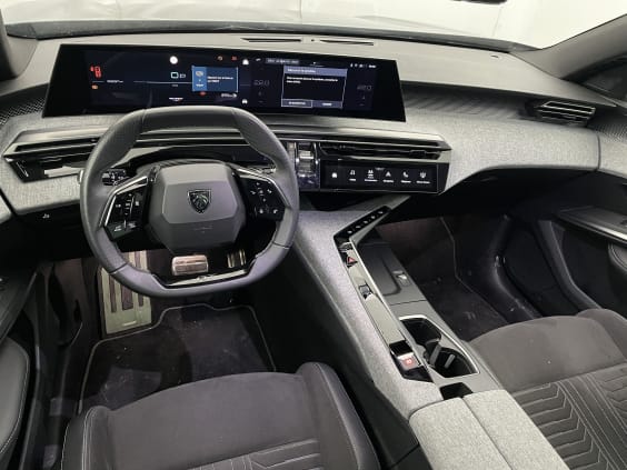 Peugeot 5008 Hybrid 145 e-DCS6 GT Gris Titane Toit Noir